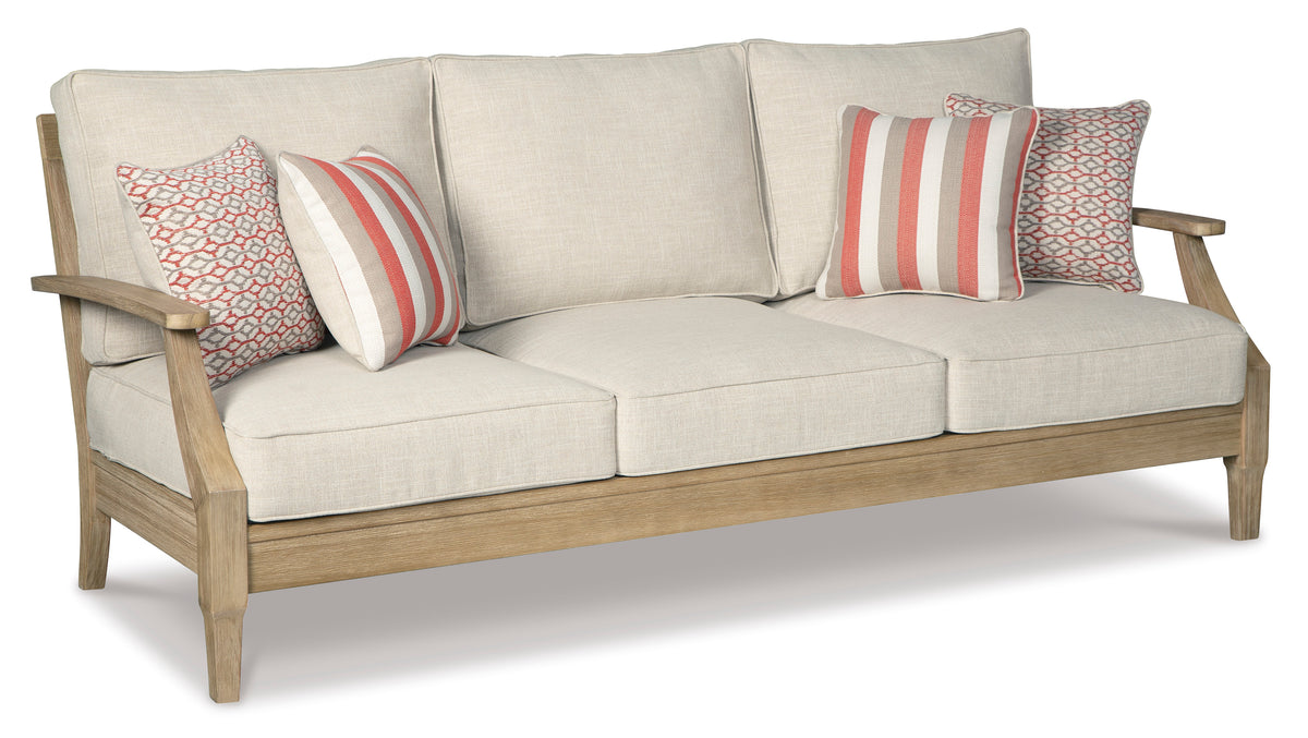Clare View Outdoor Sofa with Cushions