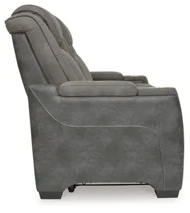 Next-Gen DuraPella Performance Fabric Dual Power Reclining Sofa