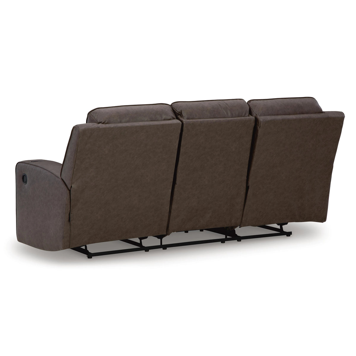 Lavenhorne Manual Reclining Sofa with Drop Down Table
