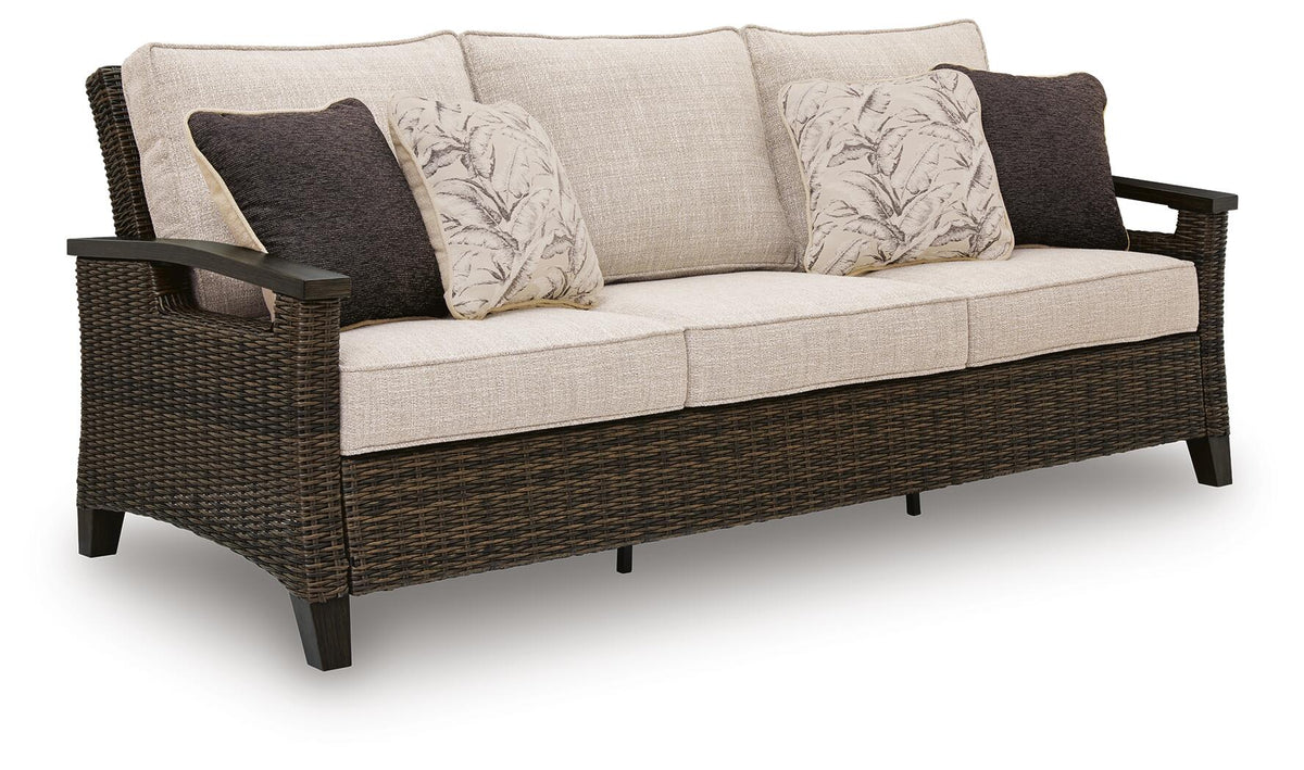 Monterey Point/Drakes Beach Outdoor Sofa with Cushions