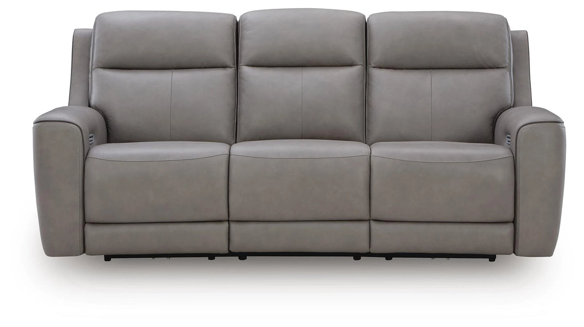 5Z-Relaxation Dual Power Leather Reclining Sofa